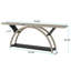2-Tier Entryway Table, Side Table,Console Table