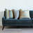 Heathered Wool Textured Feather Reversible Throw Pillow
