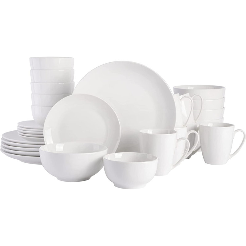 Service de table en porcelaine 30 pièces Gibson Home Ogalla - 92889,30RM