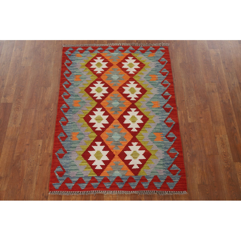 Tapis décoratif South Western Kilim 3 x 4