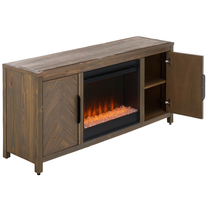 Korbinian 2 Cabinet Reclaimed Fir Fireplace