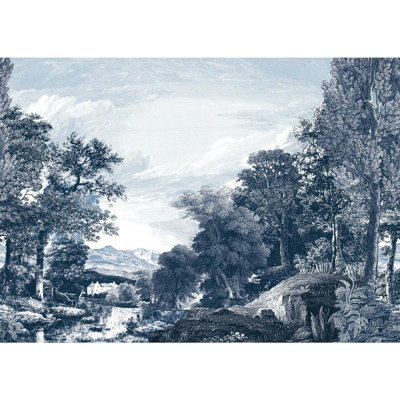 Panneau mural 6 panneaux Scenic L 10,2 po x l 151,5 po