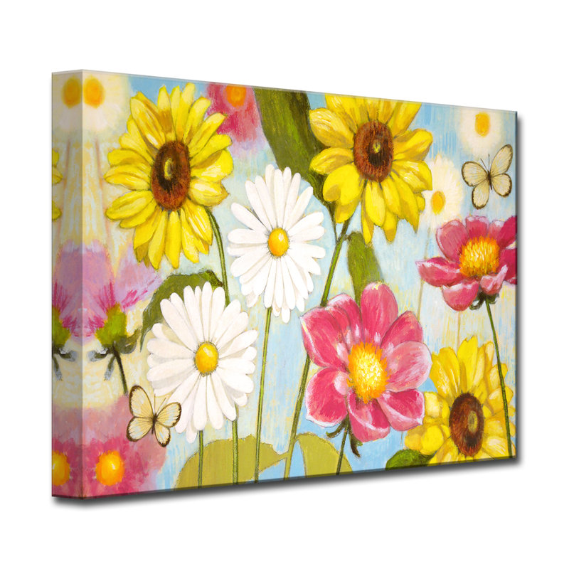 "glorieuse day" , art sur toile, 12 po H x 16 po L x 1,5 po P