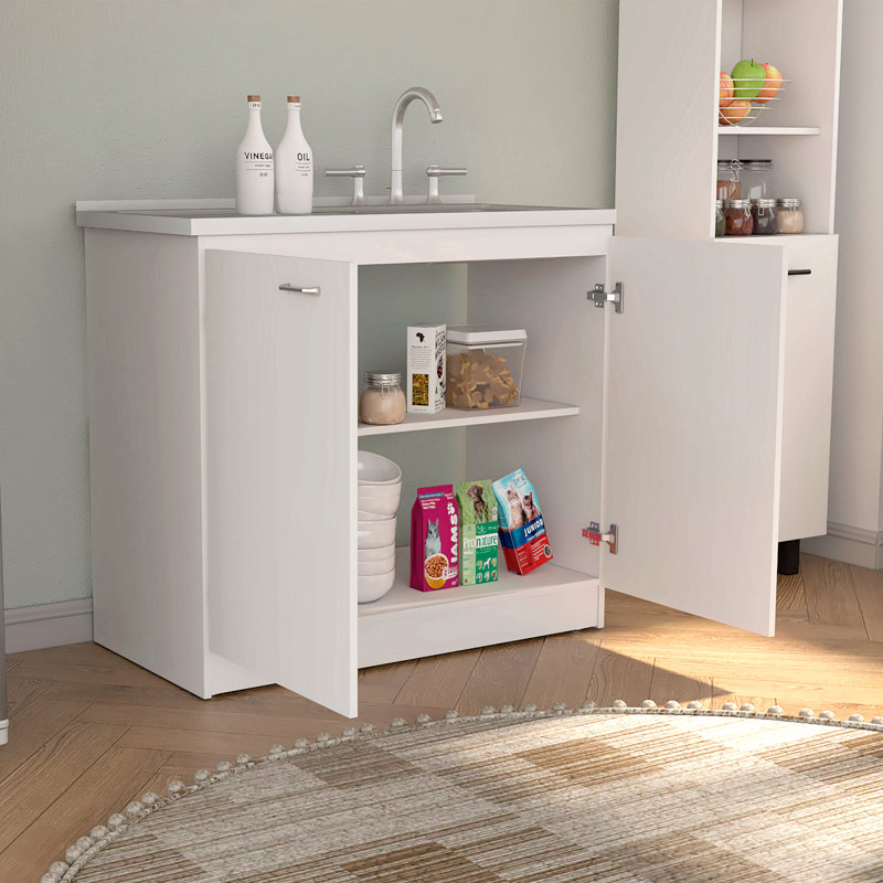 Utility Sink Vernal, Kitchen, White