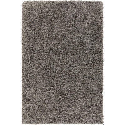 Elisha Hand-Woven Gray/Black Area Rug