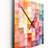 Hardedge Pastel Symetry I - Abstract Modern Wall Clock-99632658