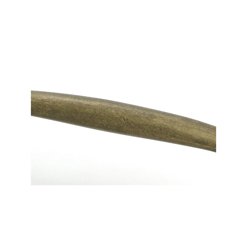 Moore Handle Pull, 3.8", Burnished Brass