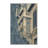 Soft Plush Queanbeyan Cartagena Old City Bohemian Block Print Area Rug in Gray – Gray Binding-1061206910