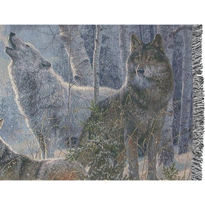 Jeté en coton manuel 50 x 60 pouces
