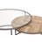 Orkney Glass Top Nesting Coffee Table