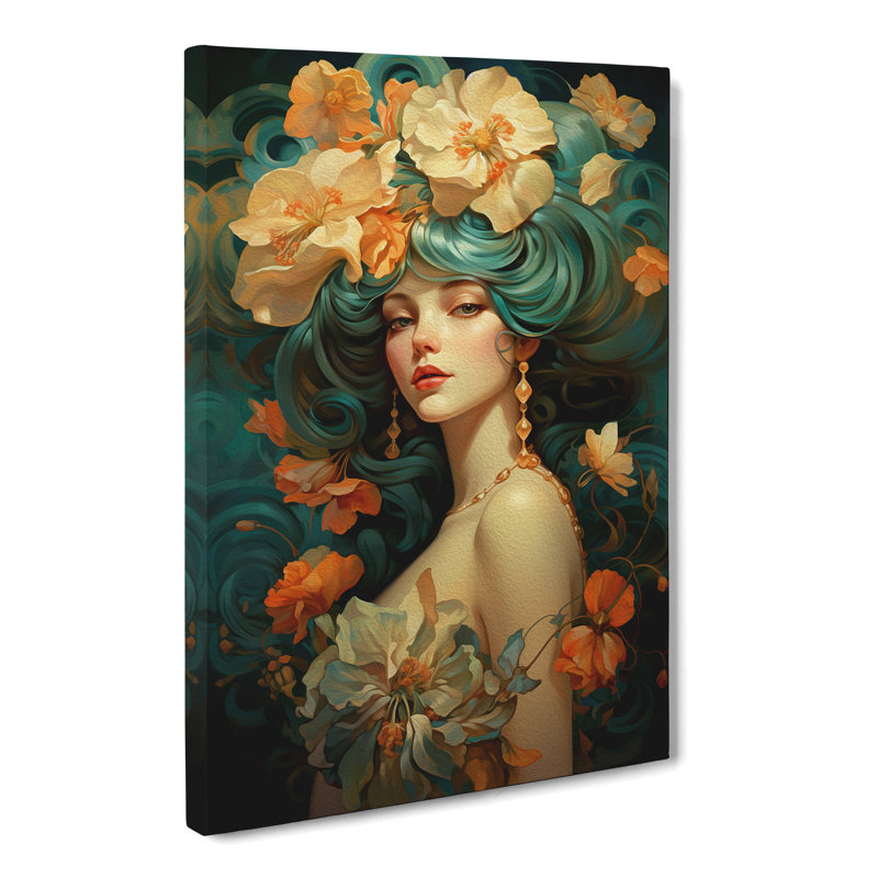 Floral No.2 - Print, 76cm H x 50cm W x 3cm D