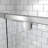 54" W X 71" H Pivot Glass Shower Door,Pivot Sliding Shower Door With 1/4"(6Mm) Clear SGCC Tempered Glass,Chrome Finish Shower Doors,Reversible Installation