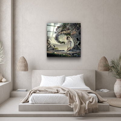 Decorative Tempered Glass Painting