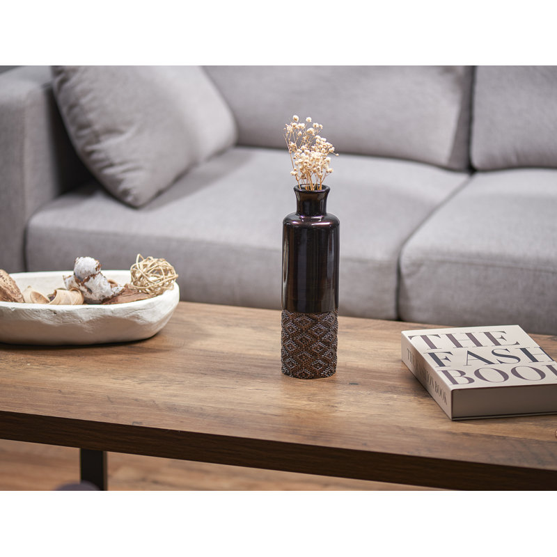 Dublin Table Vase, Brown