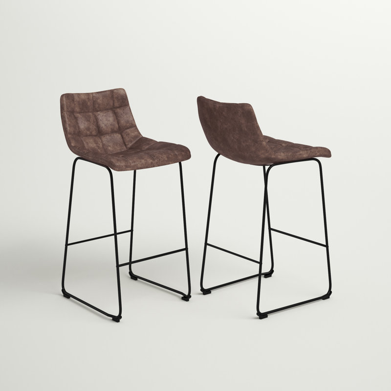 Tabouret de bar 29 po Lamarr, Brun