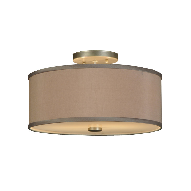 2 - Light Semi Flush Mount