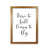 Honey Oak Frame selected