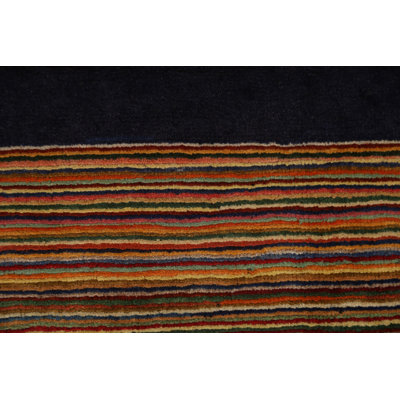 One-of-a-Kind 5'6'' X 7'11'' New Age Wool Area Rug in Multicolor