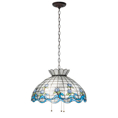 Luminaire suspendu en forme de dôme à 3 lumières Pandora
