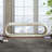 52" Modern Bed End Bench Chenille Upholstered Bench For Bedroom, Living Room-399609654