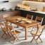 Grande table de cuisine, table de salle à manger, table à manger rustique, table basse