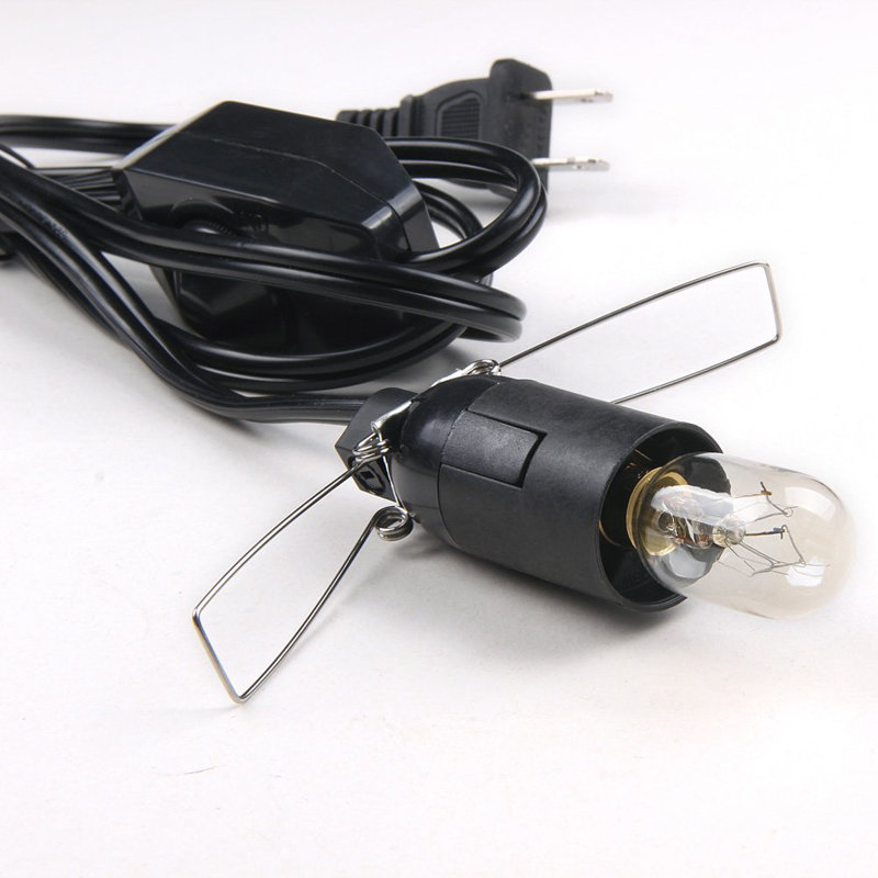 6FT Himalayan Salt Lamp Replacement Cord with Dimmer Switch Black