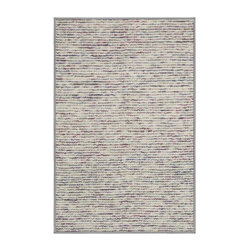 Tapis contemporain gris, Rectangle 6 pi x 9 pi
