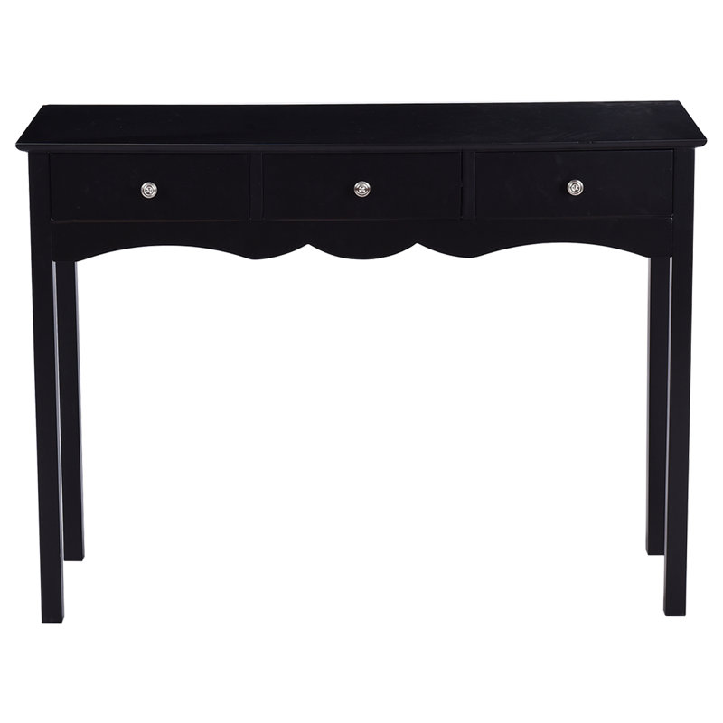 Goeltz 100 cm W Console Table, Black