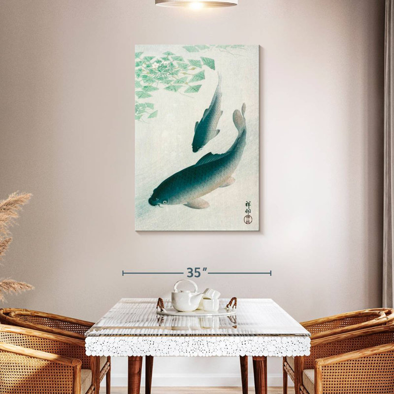Brampt Carp, 45" H x 30" W