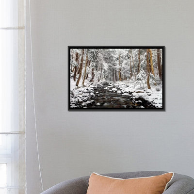 " Stream In Winter, Nova Scotia, Canada - Horizontal " by Scott Leslie