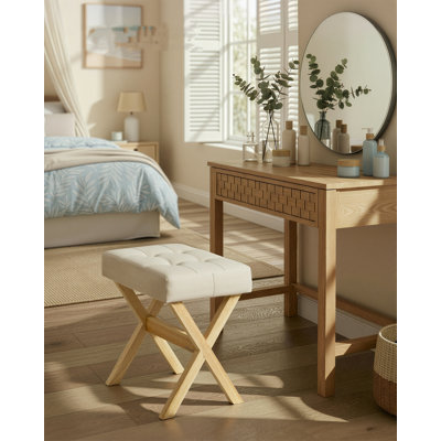 42cm Wide Cube Ottoman