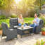 Rattan Sofa Set