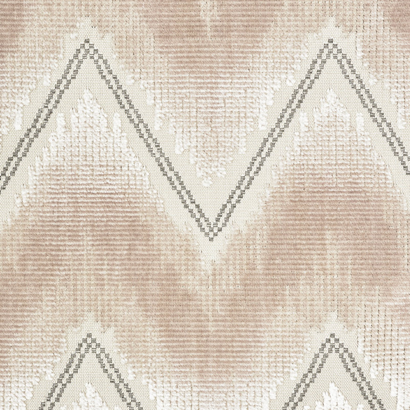Tissu en velours à chevrons, Rosé