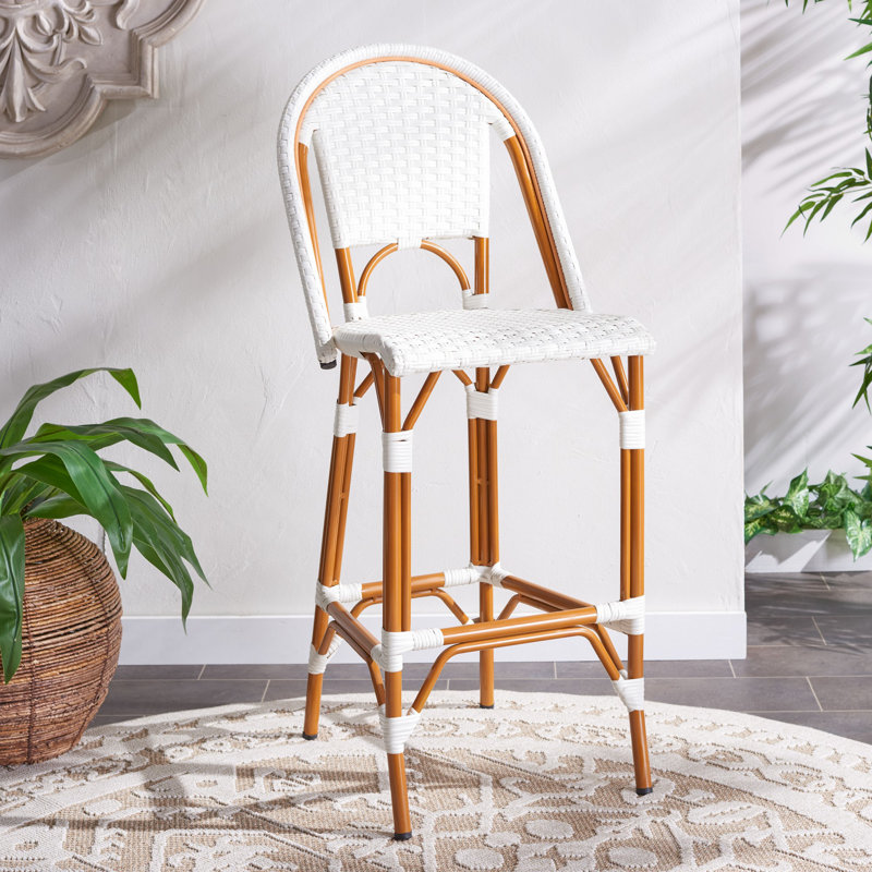 Tabouret de bar Kerta California, Blanc