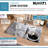Ruvati 30-inch Low-Divide Undermount Rounded Corners 50/50 Bowl Stainless Steel Kitchen Sink