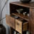 Modern style solid wood bookcase