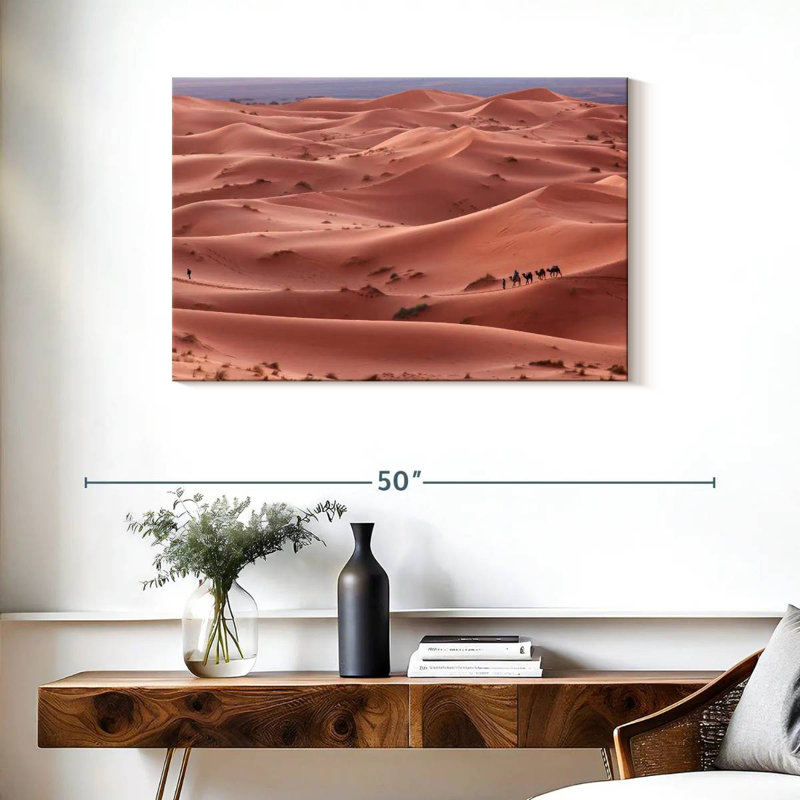 Caravane du désert d'Alvord Sahara, H 24 po x l 36 po
