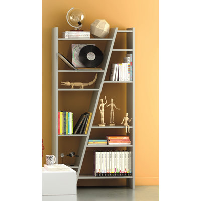 Abbington 195cm H x 97cm W Geometric Bookcase
