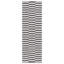 Tapis ivoire / gris en coton Ilona-68791010