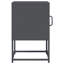 36cm W Steel Bedside Table-1599888863