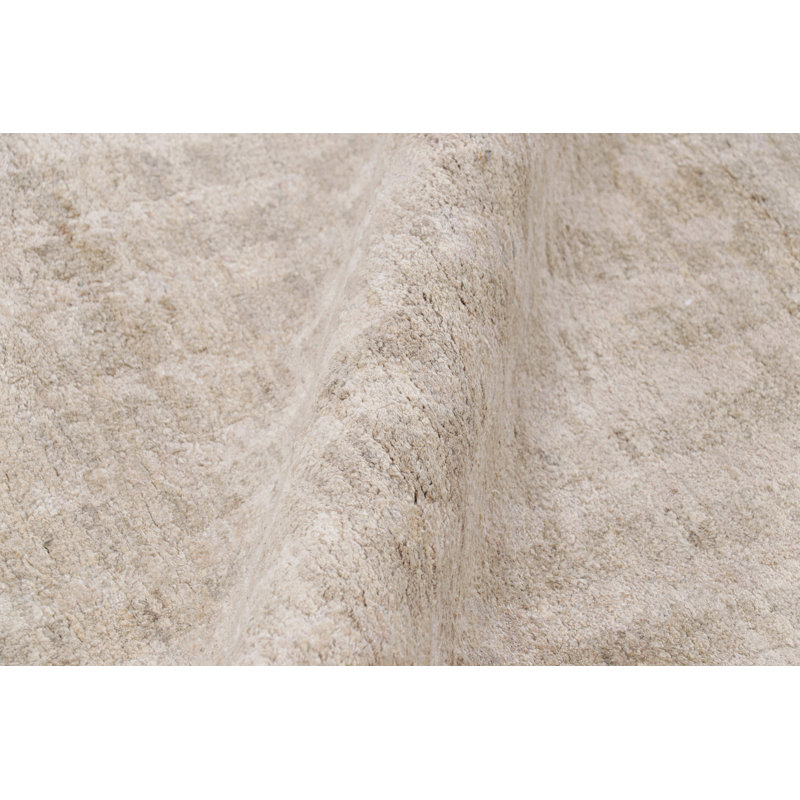 Rug & Kilim’S Contemporary Textural Rug In Beige-Brown And Gray Tones