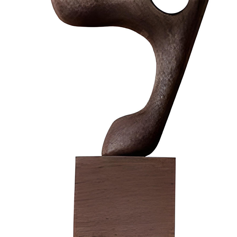 Ornement décoratif en bois massif Designer