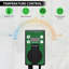 Ensemble de 2 thermostats numériques thermostatiques noirs pour serre chaude