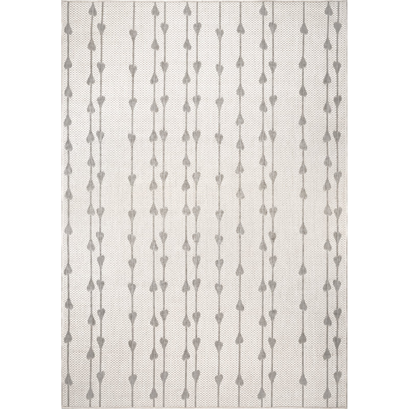 Edgington Moroccan Indoor / Outdoor Rug, Rectangle 4' x 6'