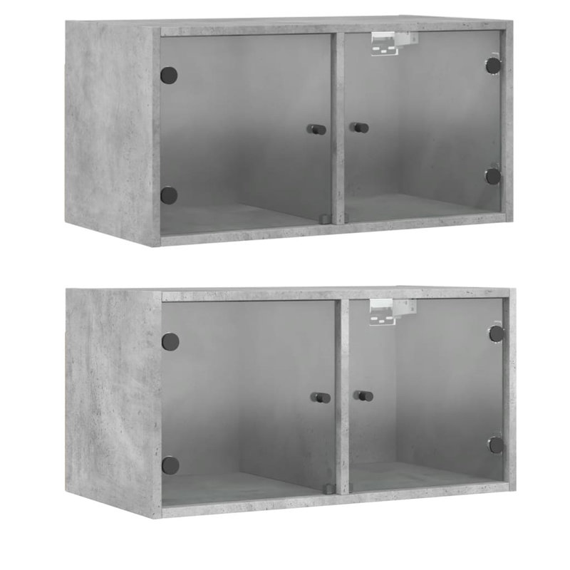 Mataya Standard Accent Cabinet, Concrete Grey