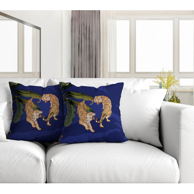 Housse et insert de coussin carré intérieur / extérieur 