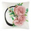  Housse de coussin en velours appliqué