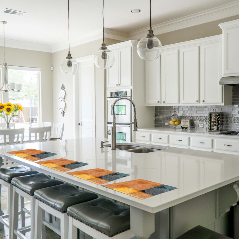 Napperon abstrait en polyester