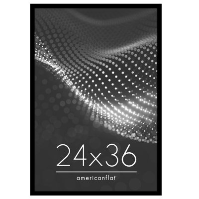 Cadre photo Americanflat - Cadre pour affiche à bordure mince avec plexiglas