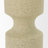 Akira Small Textured Beige Metal Pillar Candle Holder-1618650663